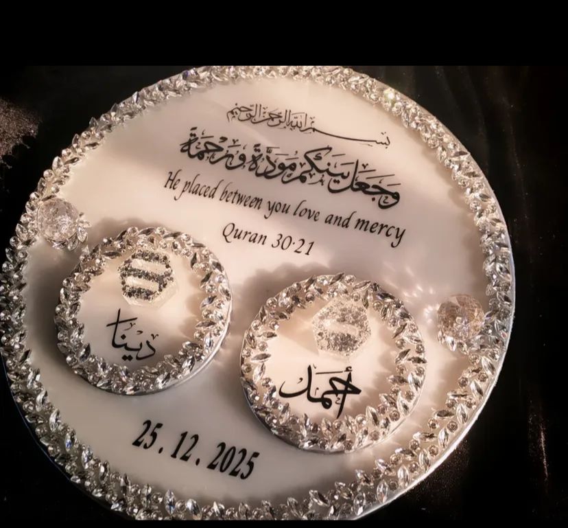 Customized Resin Engagement Ring Tray