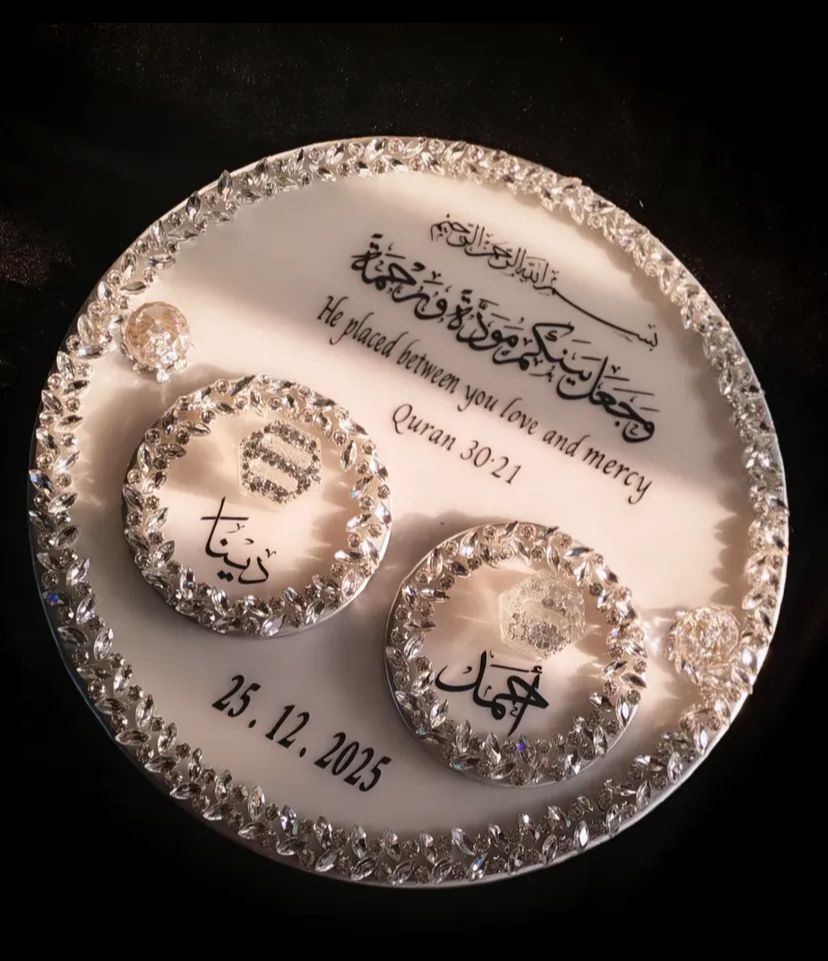 Customized Resin Engagement Ring Tray