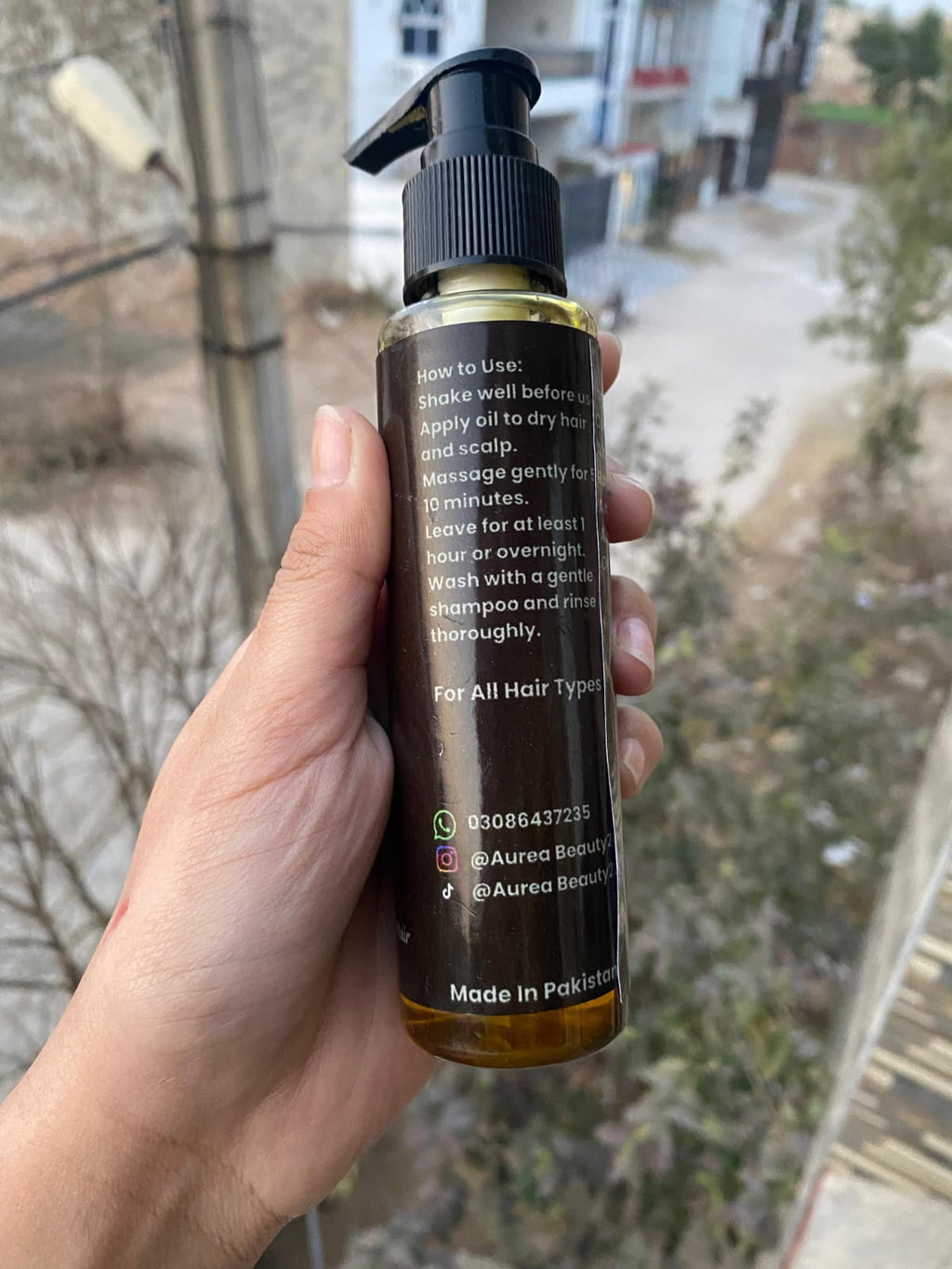 Aurea beauty Royal roots hairoil